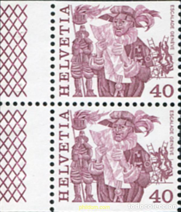 Sellos: 626387 MNH SUIZA 1977 COSTUMBRES POPULARES