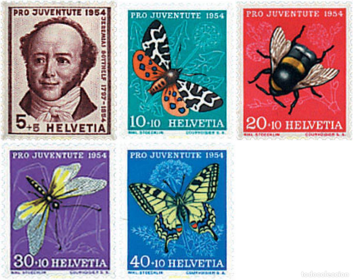 Sellos: 95127 MNH SUIZA 1954 PRO JUVENTUD