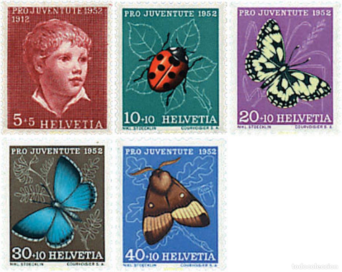 Sellos: 95124 MNH SUIZA 1952 PRO JUVENTUD
