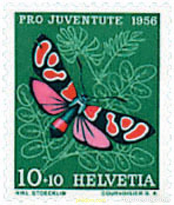Sellos: 624454 MNH SUIZA 1956 PRO JUVENTUD