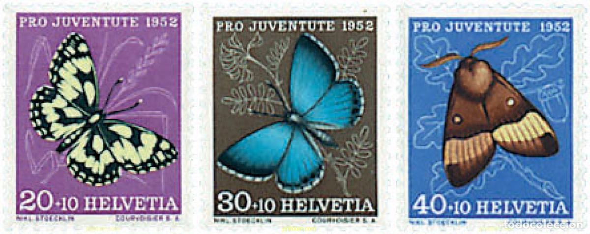 Sellos: 615276 HINGED SUIZA 1952 PRO JUVENTUD