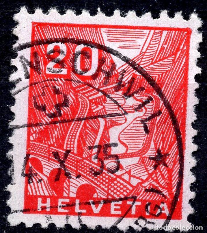 Sellos: SUIZA 1936 STAMP MICHEL CH 301yI