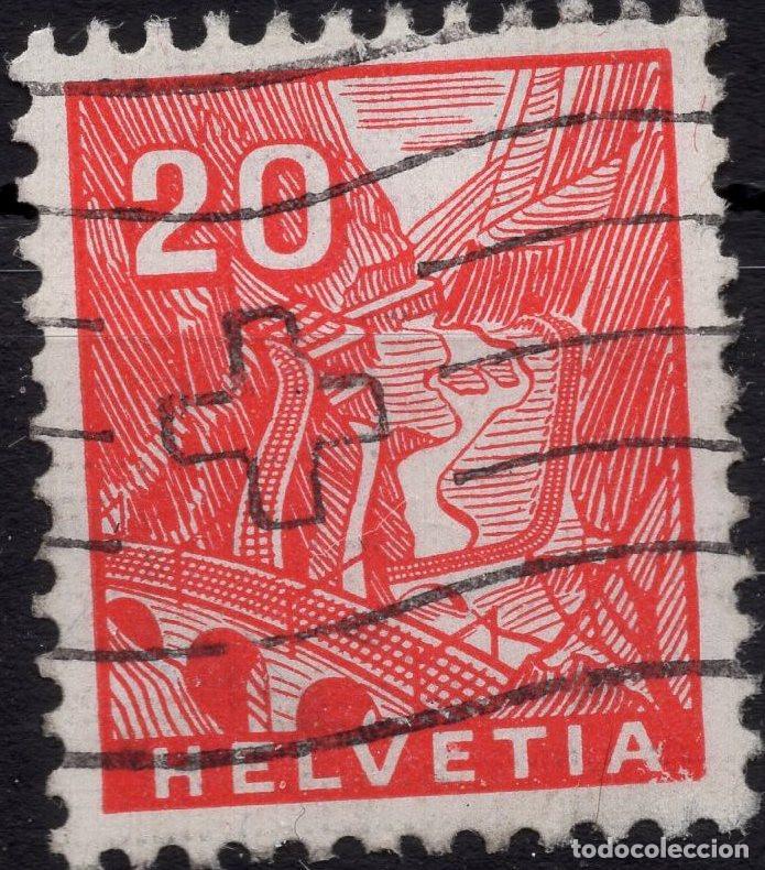 Sellos: SUIZA 1936 STAMP MICHEL CH 301yII