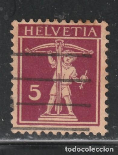 Sellos: SUIZA // YVERT 198 // 1924-27 ... USADO