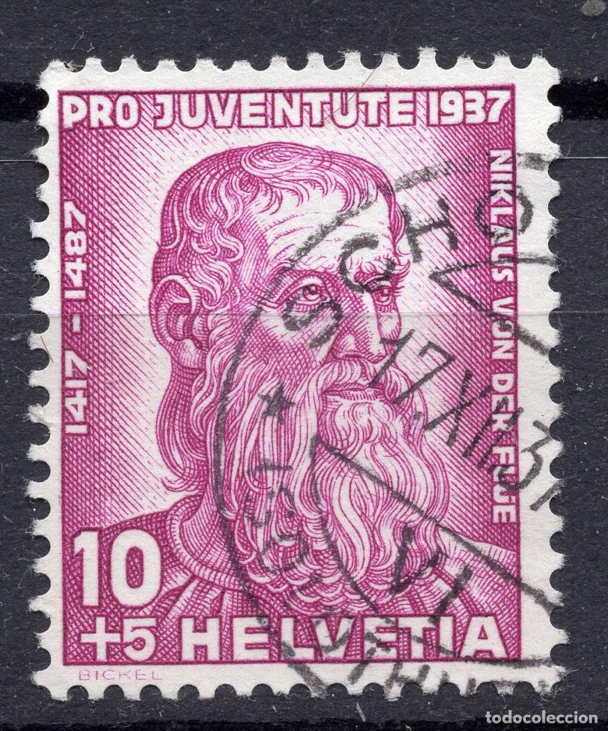 Sellos: SUIZA 1937 STAMP MICHEL CH 315