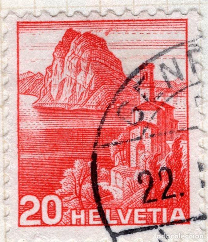 Sellos: SUIZA 1938 STAMP MICHEL CH 327y