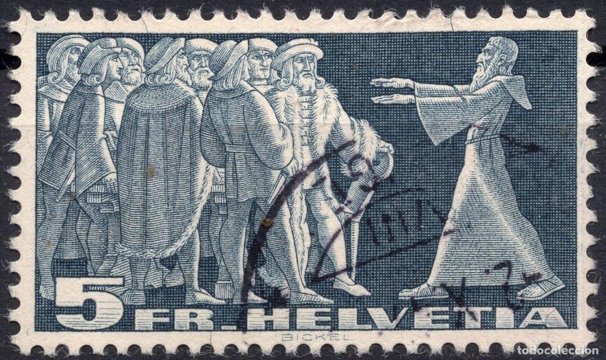 Sellos: SUIZA 1938 STAMP MICHEL CH 329v