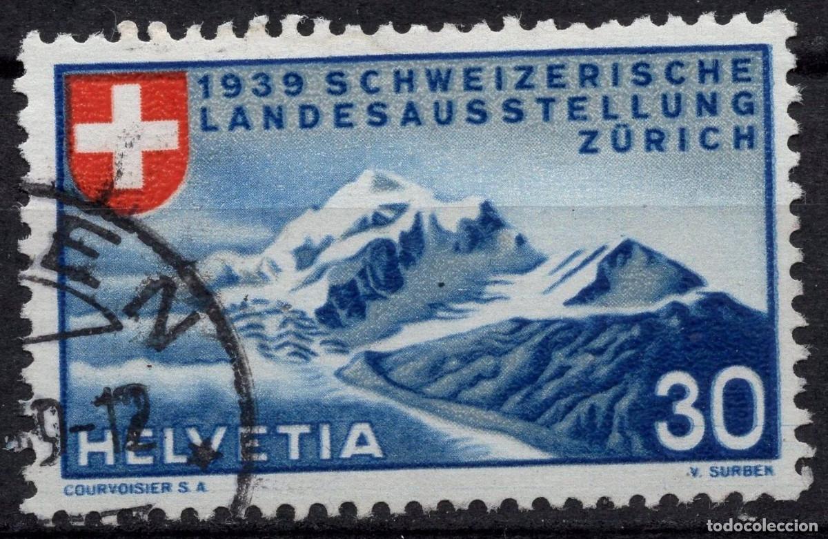 Sellos: SUIZA 1939 STAMP MICHEL CH 337