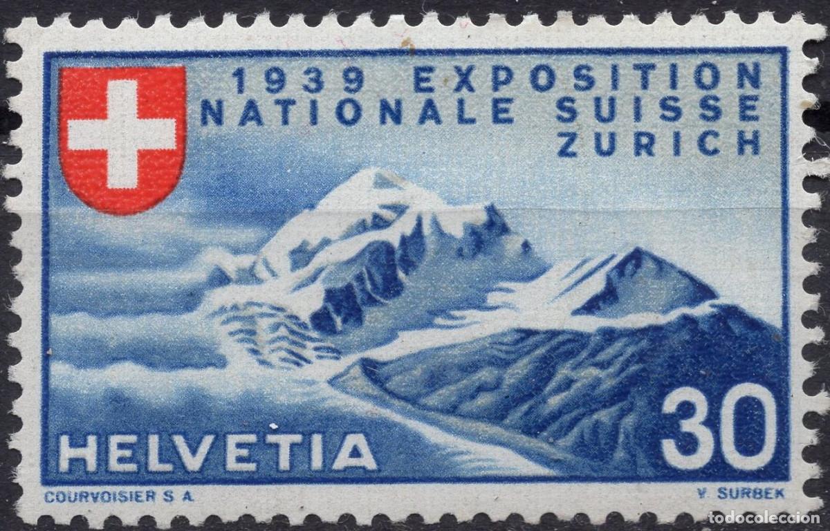 Sellos: SUIZA 1939 STAMP MICHEL CH 340