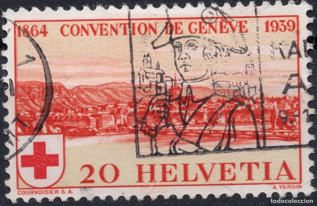 Sellos: SUIZA 1939 STAMP MICHEL CH 357