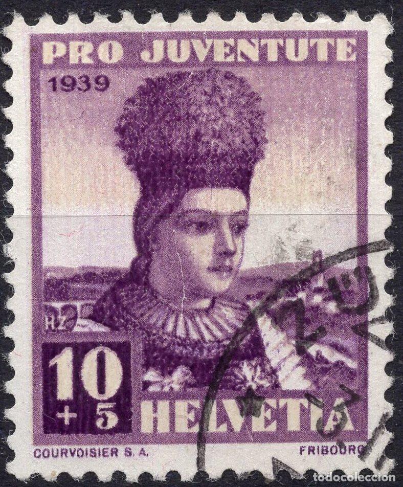 Sellos: SUIZA 1939 STAMP MICHEL CH 360