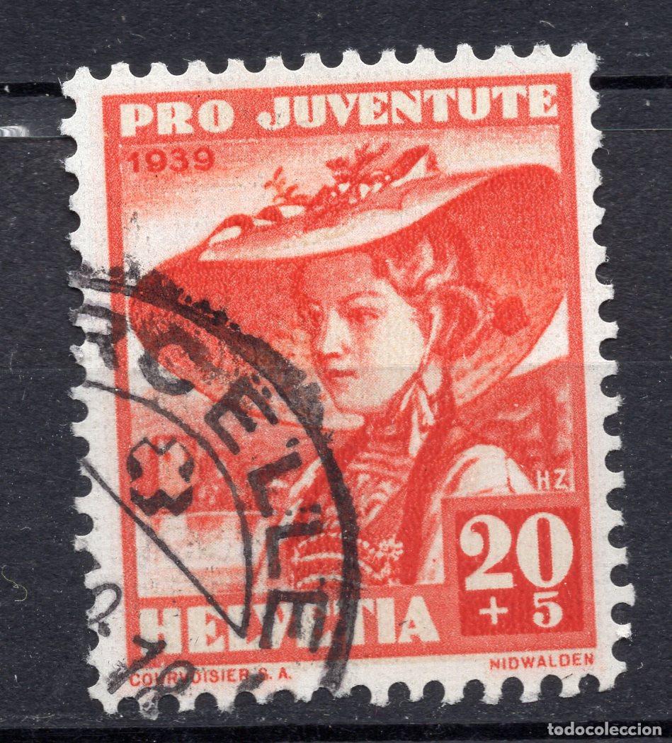 Sellos: SUIZA 1939 STAMP MICHEL CH 361