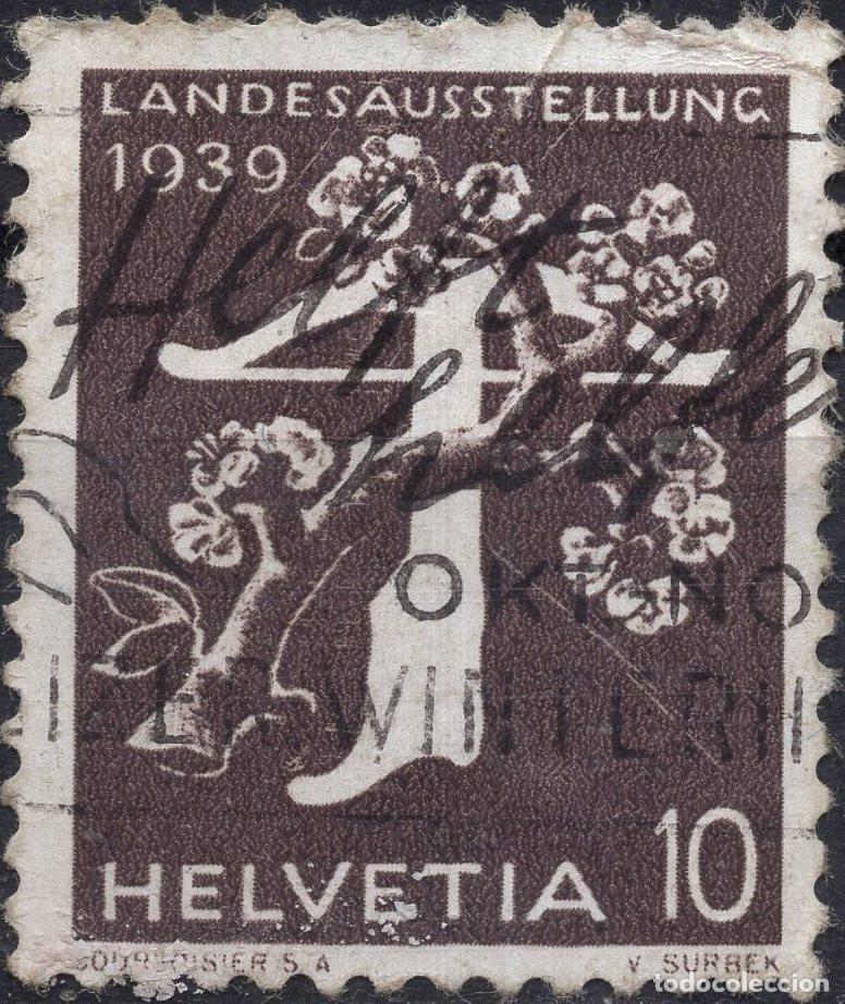 Sellos: SUIZA 1939 STAMP MICHEL CH 345yI