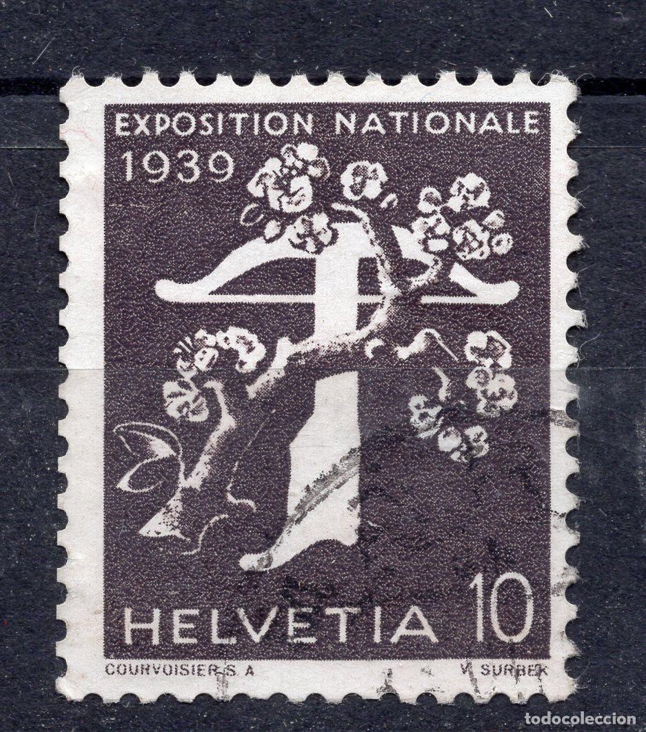 Sellos: SUIZA 1939 STAMP MICHEL CH 349z