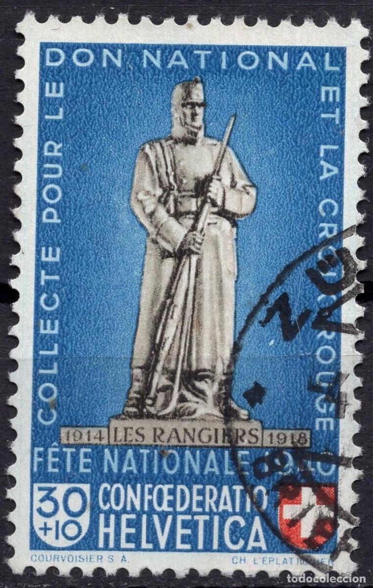 Sellos: SUIZA 1940 STAMP MICHEL CH 367
