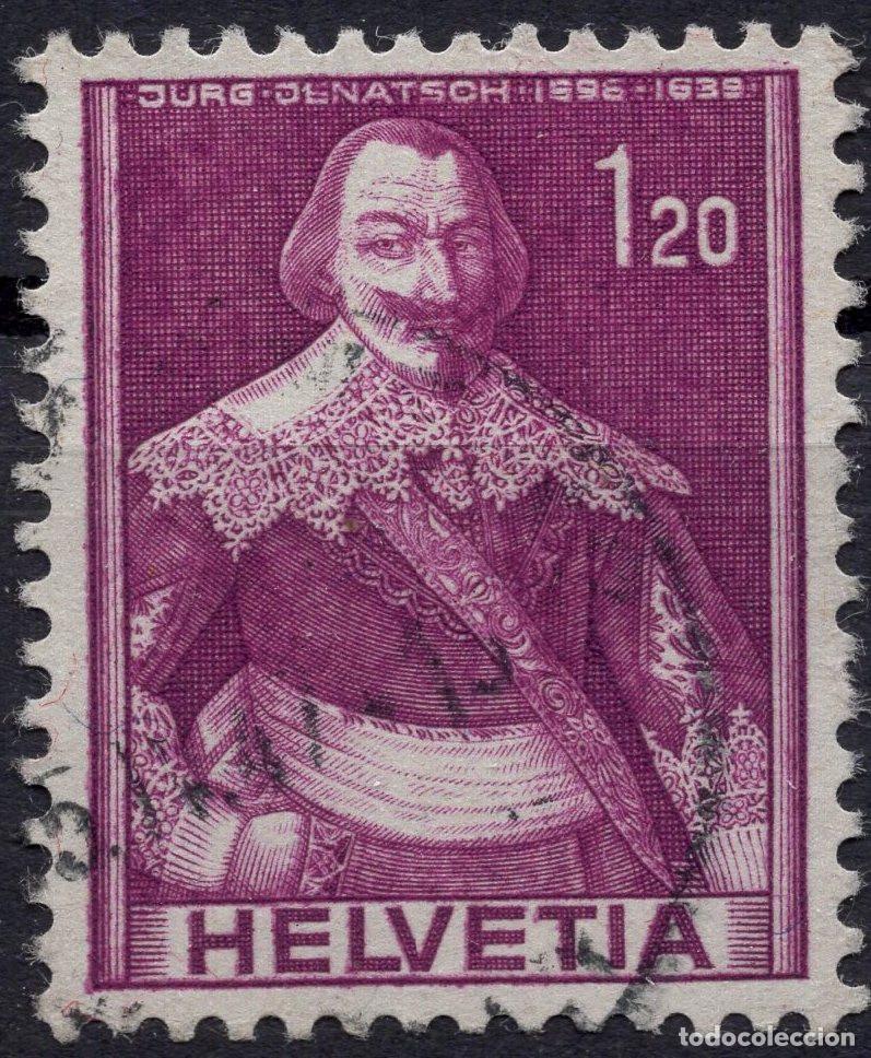 Sellos: SUIZA 1941 STAMP MICHEL CH 383
