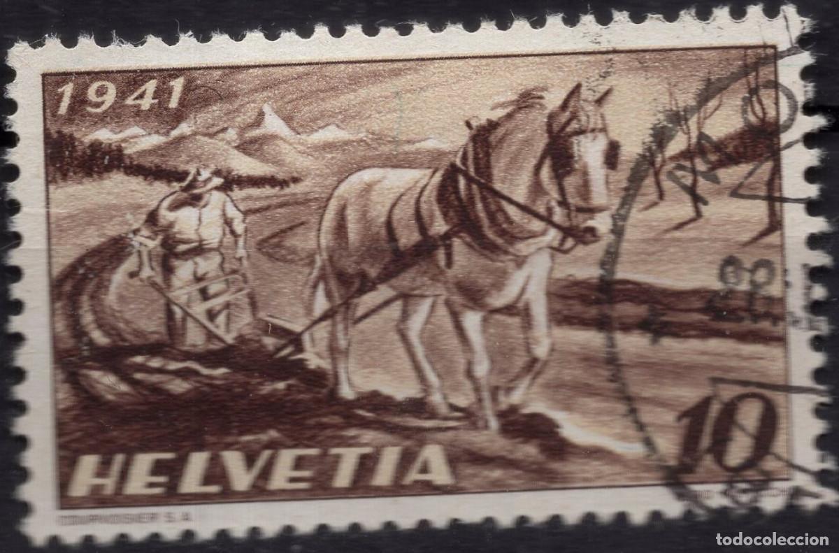 Sellos: SUIZA 1941 STAMP MICHEL CH 386