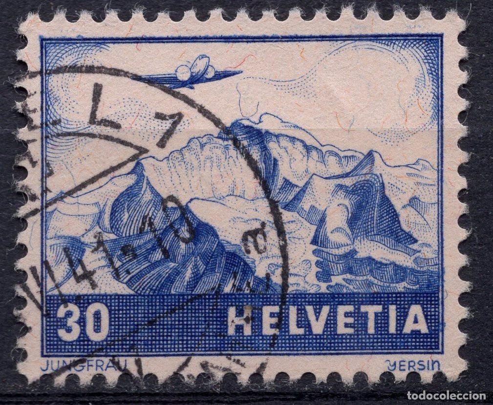 Sellos: SUIZA 1941 STAMP MICHEL CH 387