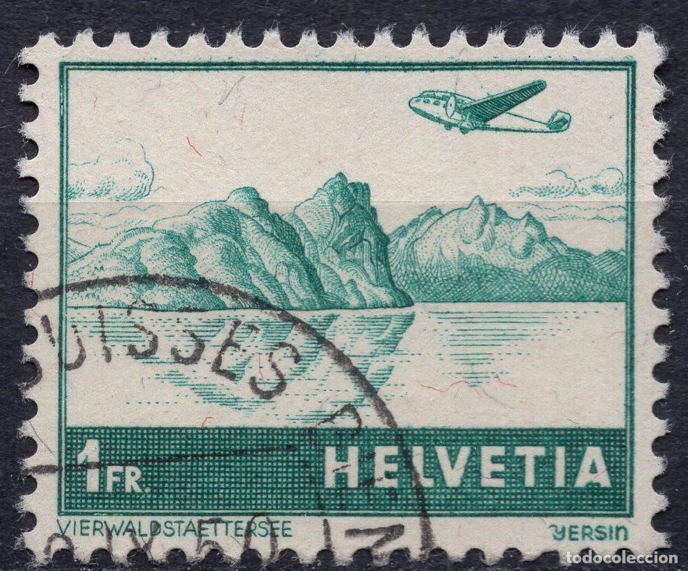 Sellos: SUIZA 1941 STAMP MICHEL CH 392
