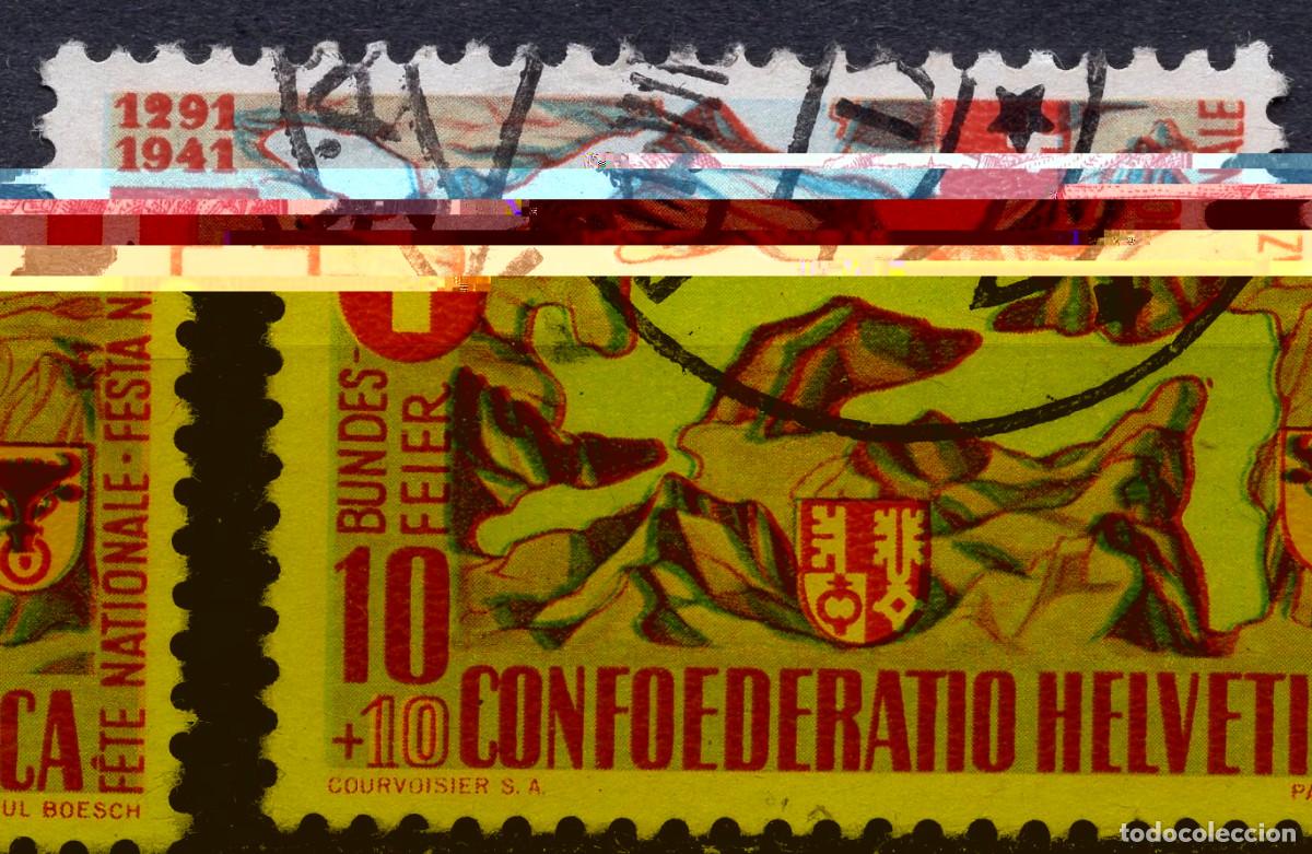 Sellos: SUIZA 1941 STAMP MICHEL CH 396
