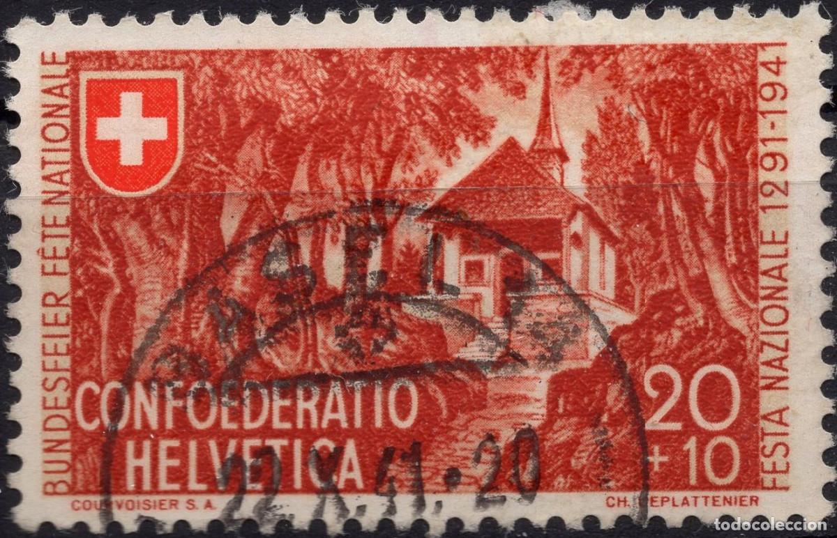 Sellos: SUIZA 1941 STAMP MICHEL CH 397a
