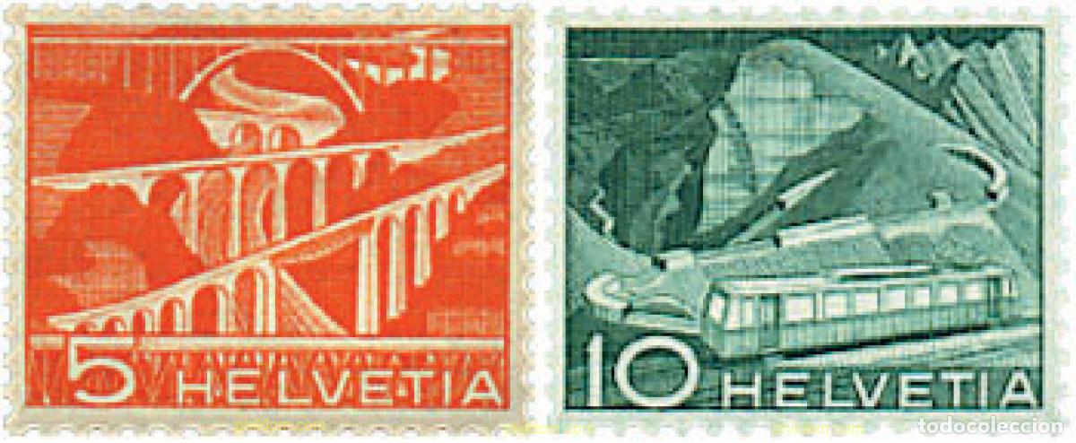 Sellos: 790689 MNH SUIZA 1949 TECNICA Y PAISAJES