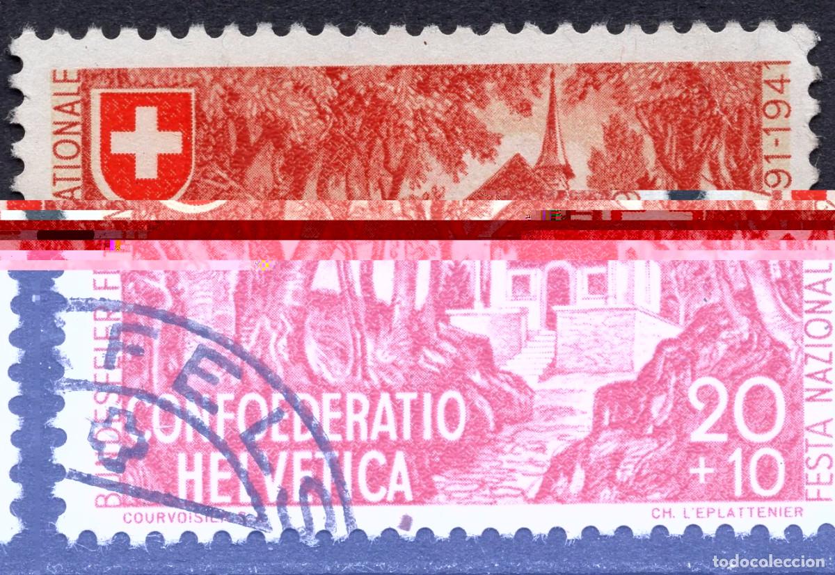 Sellos: SUIZA 1941 STAMP MICHEL CH 397b