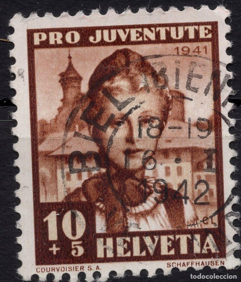 Sellos: SUIZA 1941 STAMP MICHEL CH 400