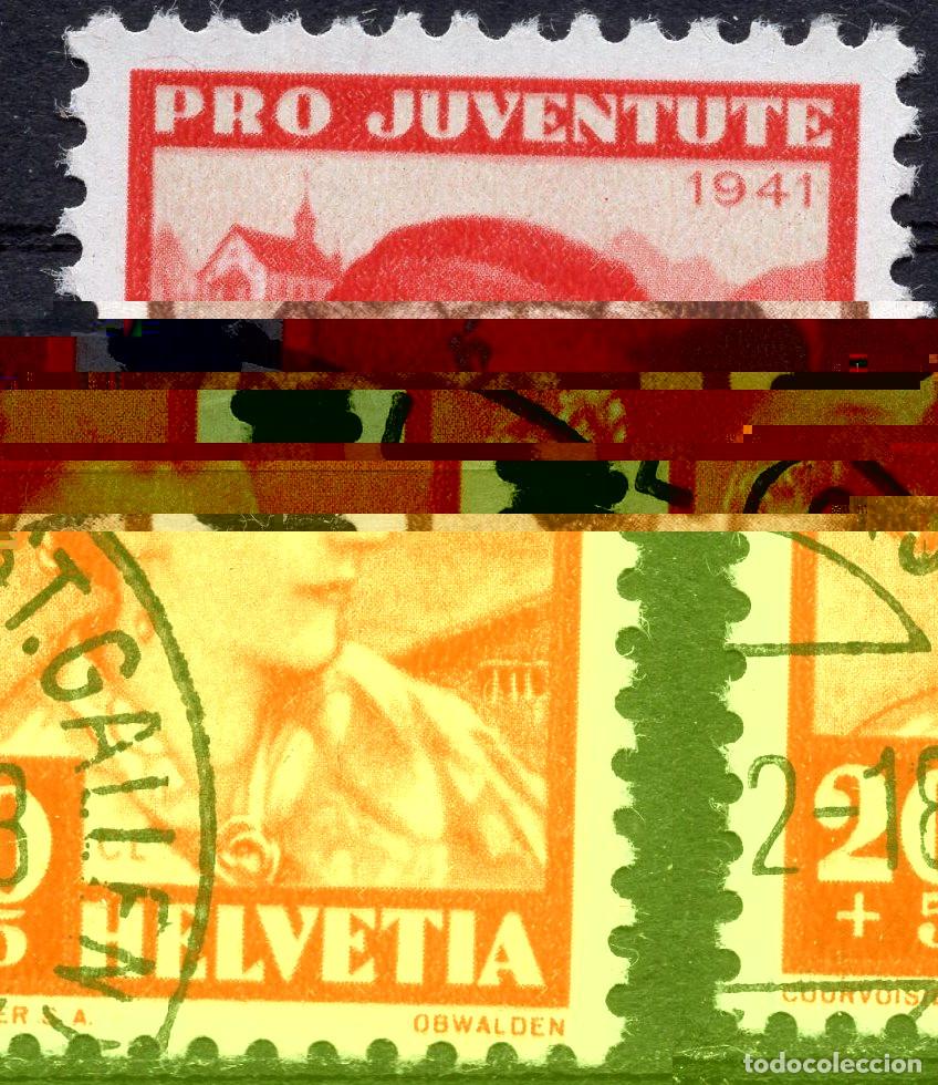 Sellos: SUIZA 1941 STAMP MICHEL CH 404