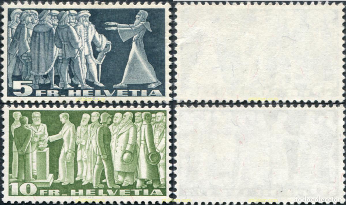 Sellos: 790667 HINGED SUIZA 1938 HISTORIA