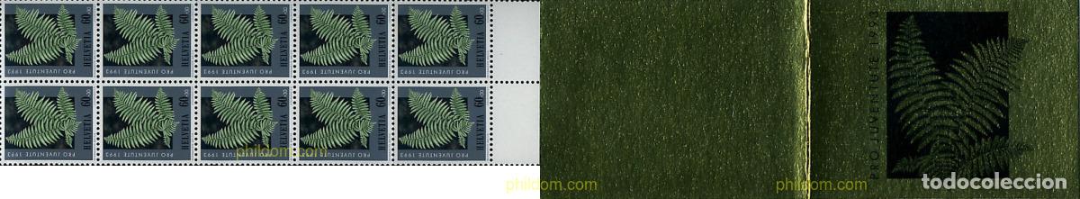 Sellos: 133346 MNH SUIZA 1993 PRO JUVENTUD. NAVIDAD Y PLANTAS DEL BOSQUE