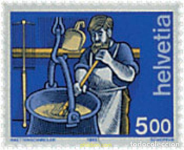Francobolli: 74852 MNH SUIZA 1993 EL HOMBRE Y EL TRABAJO