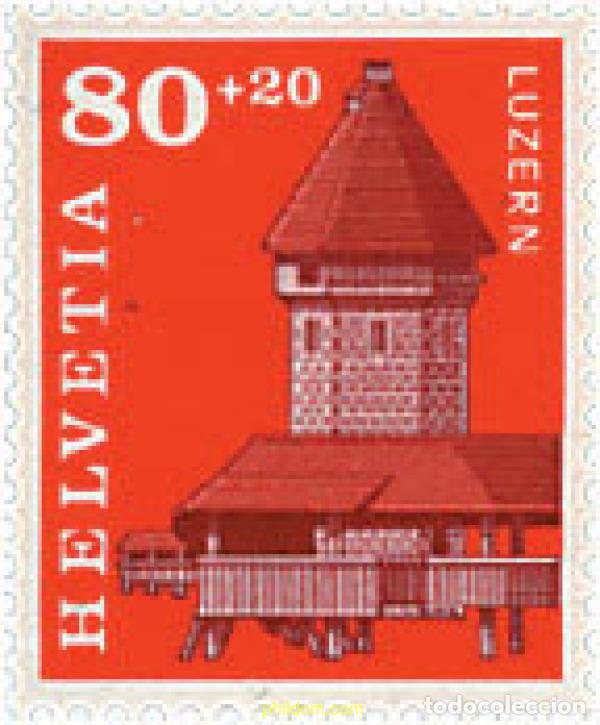 Francobolli: 128761 MNH SUIZA 1993 SOBRETASA PARA LA RECONSTRUCCION DE &rdquo;PONT DE LA CHAPELLE&rdquo;