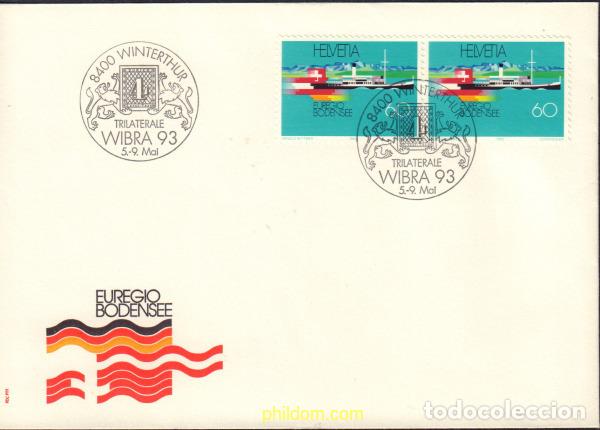 Sellos: 561785 MNH SUIZA 1993 EUREGIO BODENSEE