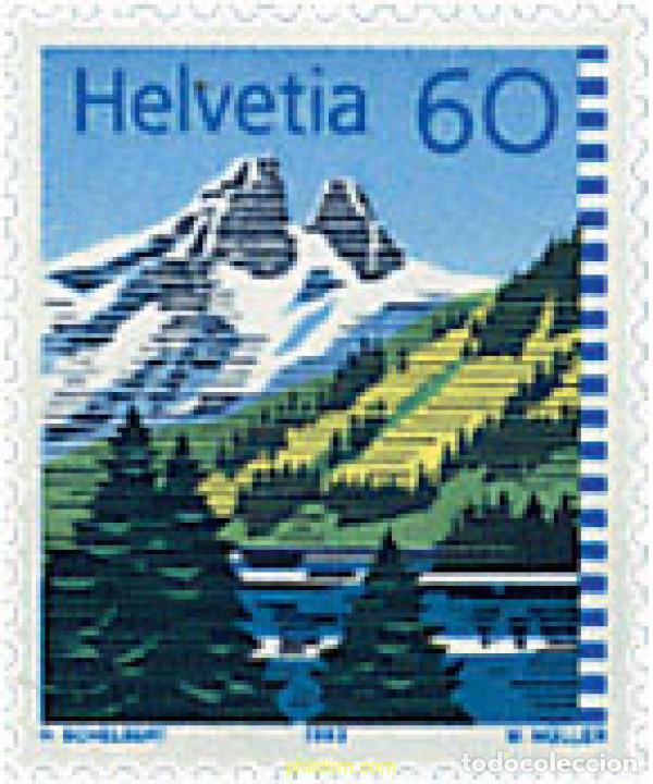 Sellos: 133291 MNH SUIZA 1993 PAISAJES. LAGOS DE MONTA&Ntilde;A