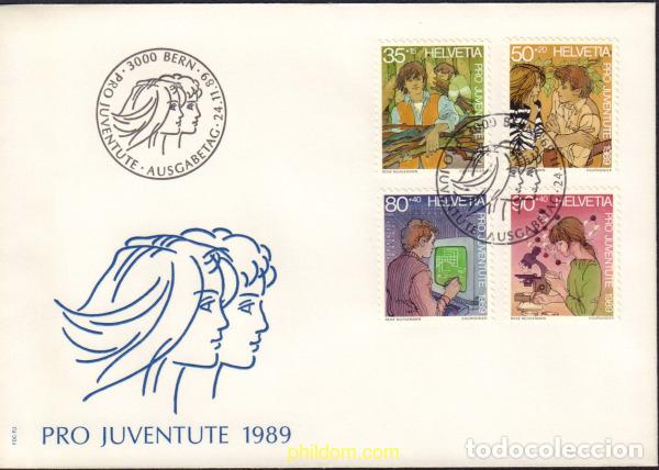 Sellos: 369001 MNH SUIZA 1989 PRO JUVENTUD. DESARROLLO DE LA INFANCIA