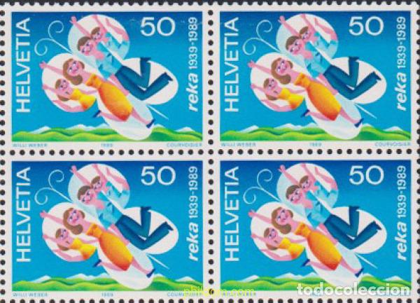 Francobolli: 625577 MNH SUIZA 1989 ANIVERSARIOS Y ACONTECIMIENTOS