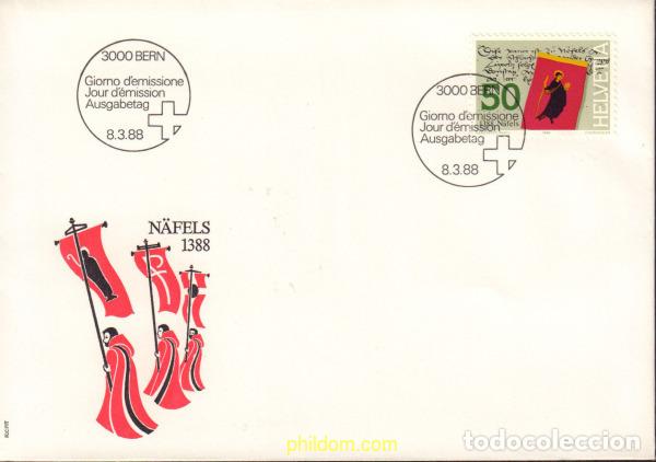 Sellos: 579435 MNH SUIZA 1988 ANIVERSARIOS Y ACONTECIMIENTOS