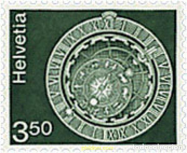 Sellos: 128553 MNH SUIZA 1980 ARQUITECTURA Y TRABAJO ARTESANAL