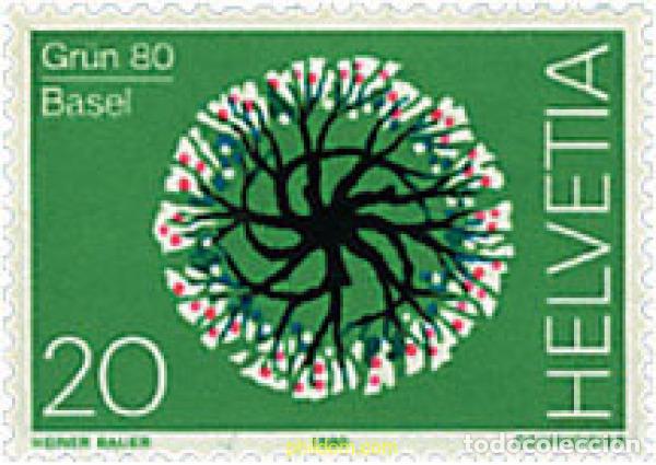 Sellos: 364523 MNH SUIZA 1980 ANIVERSARIOS