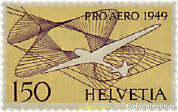 Timbres: 364796 HINGED SUIZA 1949 PLANEADOR.