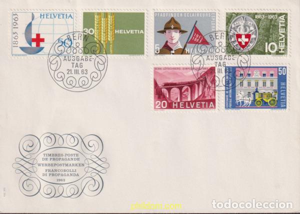 Sellos: 377087 MNH SUIZA 1963 SERIE DE PROPAGANDA