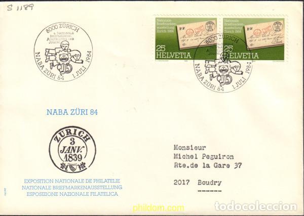 Sellos: 579443 MNH SUIZA 1984 ANIVERSARIOS VARIOS