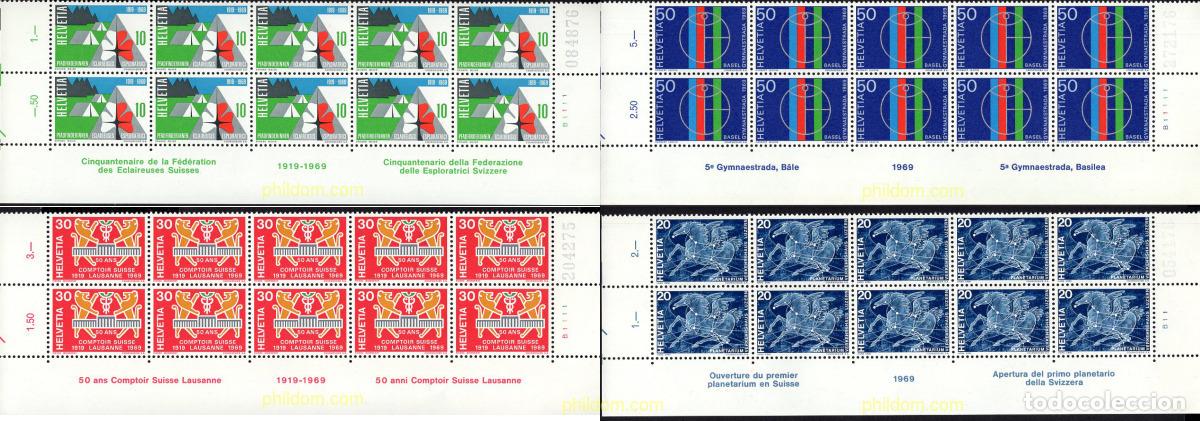Sellos: 666643 MNH SUIZA 1969 SERIE DE PROPAGANDA