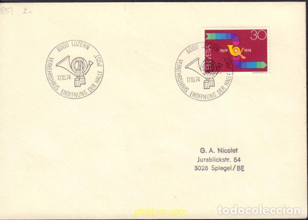 Sellos: 581310 MNH SUIZA 1974 COMMEMORACIONES