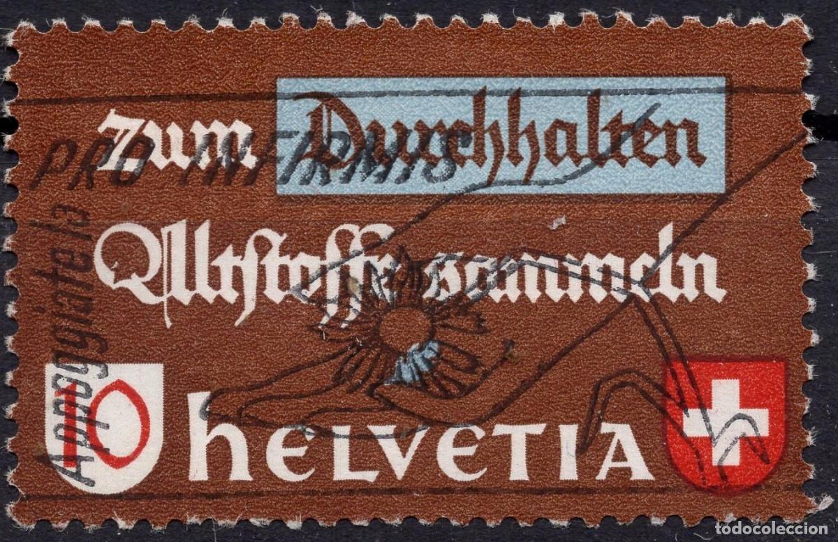 Timbres: SUIZA 1942 CARTA MICHEL CH 405