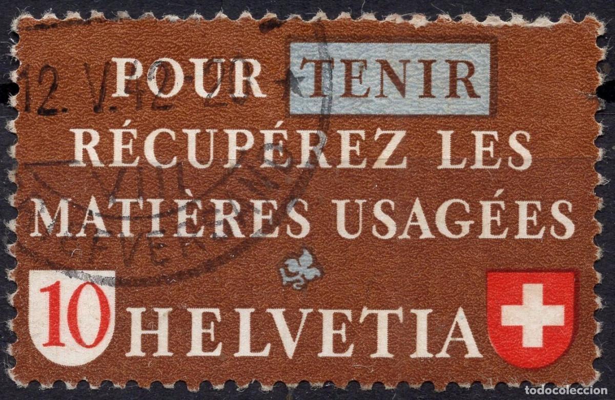 Timbres: SUIZA 1942 CARTA MICHEL CH 406