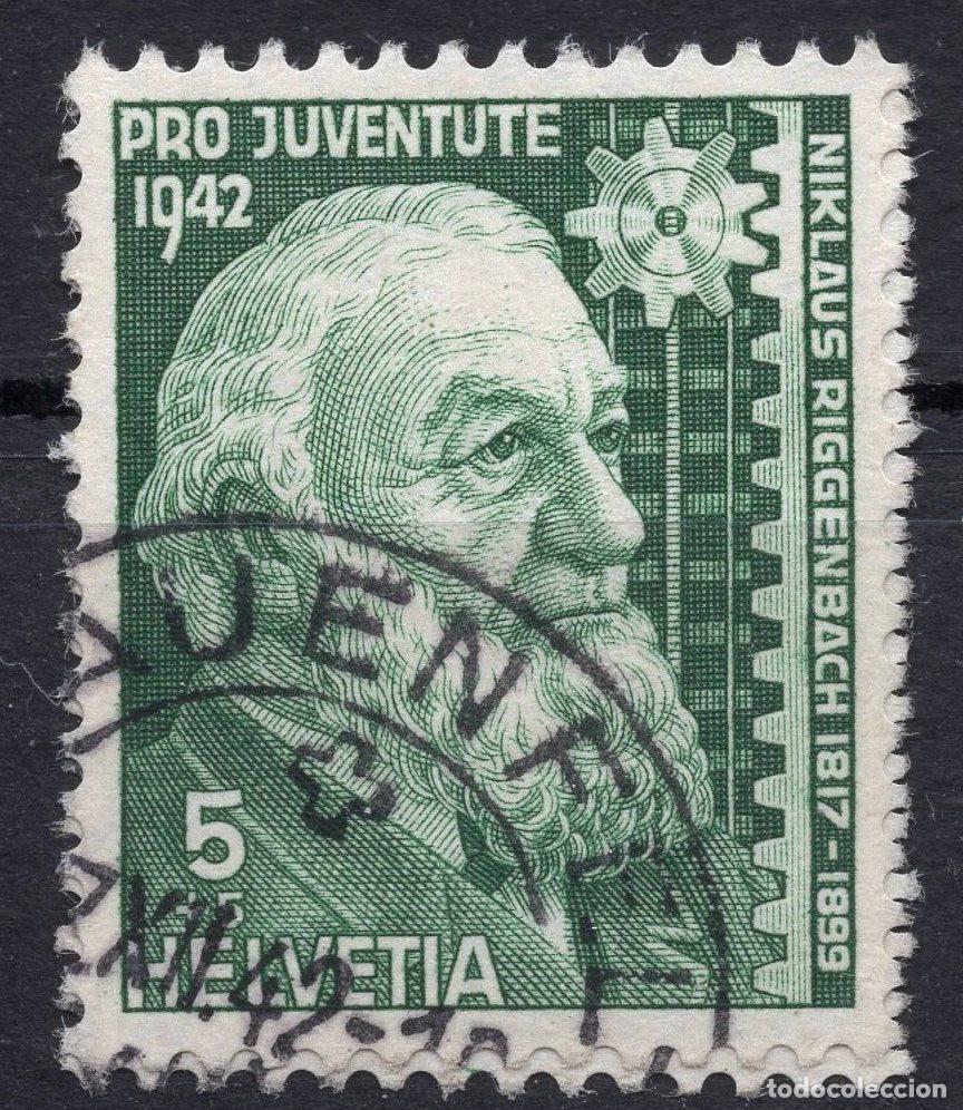 Timbres: SUIZA 1942 CARTA MICHEL CH 412