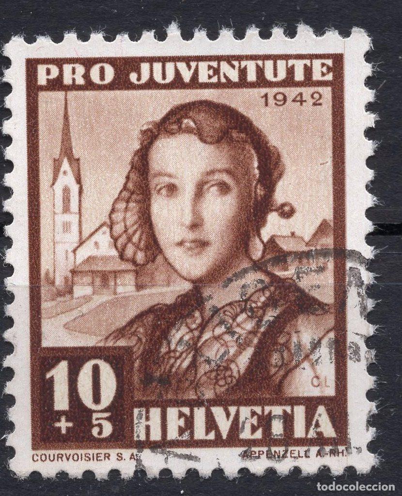 Timbres: SUIZA 1942 CARTA MICHEL CH 413
