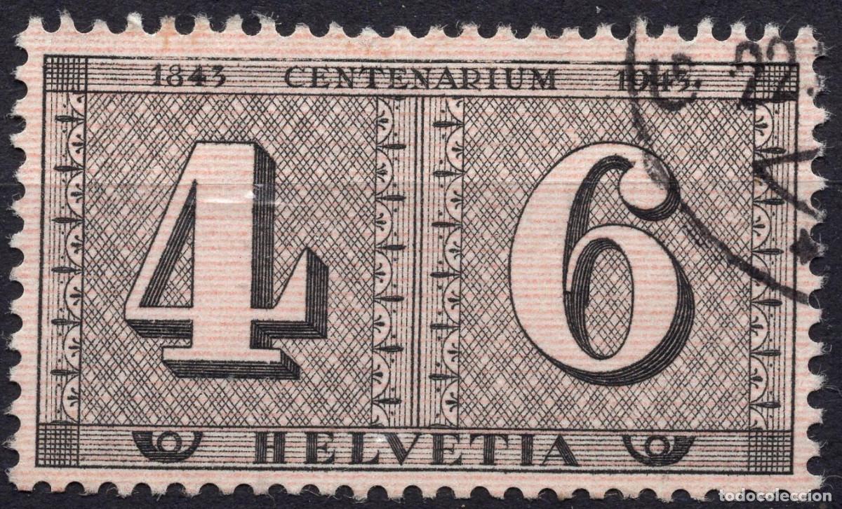 Stamps: SUIZA 1943 STAMP MICHEL CH 416